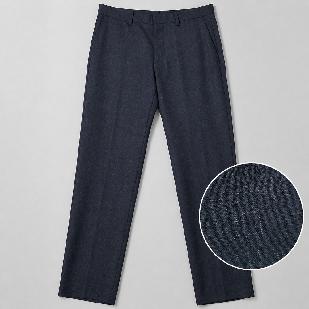 Theory Dress Pants Mens 30 Navy Blue Mayer Stretch Wool Blend Quiet Luxury Prep